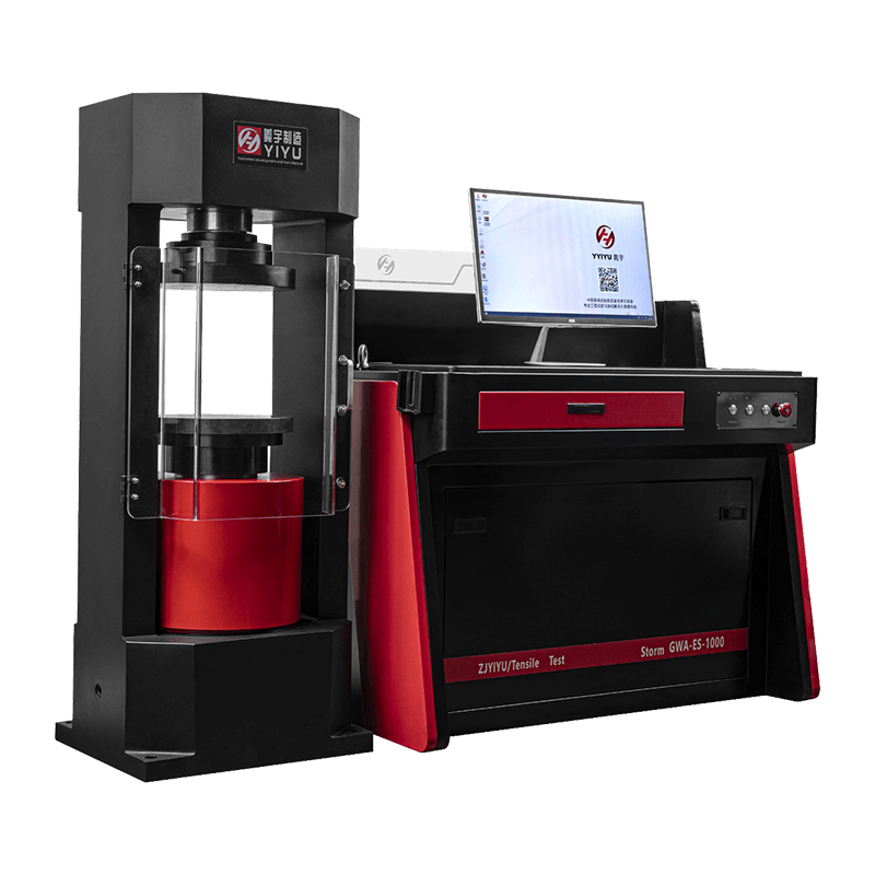 Máquina de prueba de presión servo electrohidráulica microcontrolada por computadora Serie YAW-D