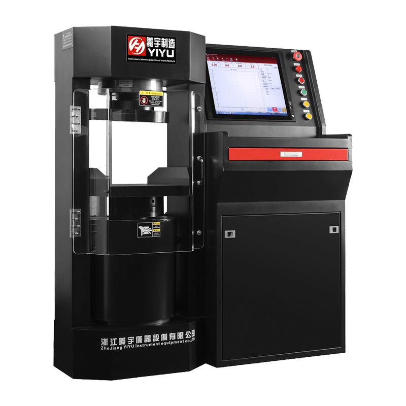 Máquina de prueba de presión servo electrohidráulica microcontrolada por computadora Serie YAW-D