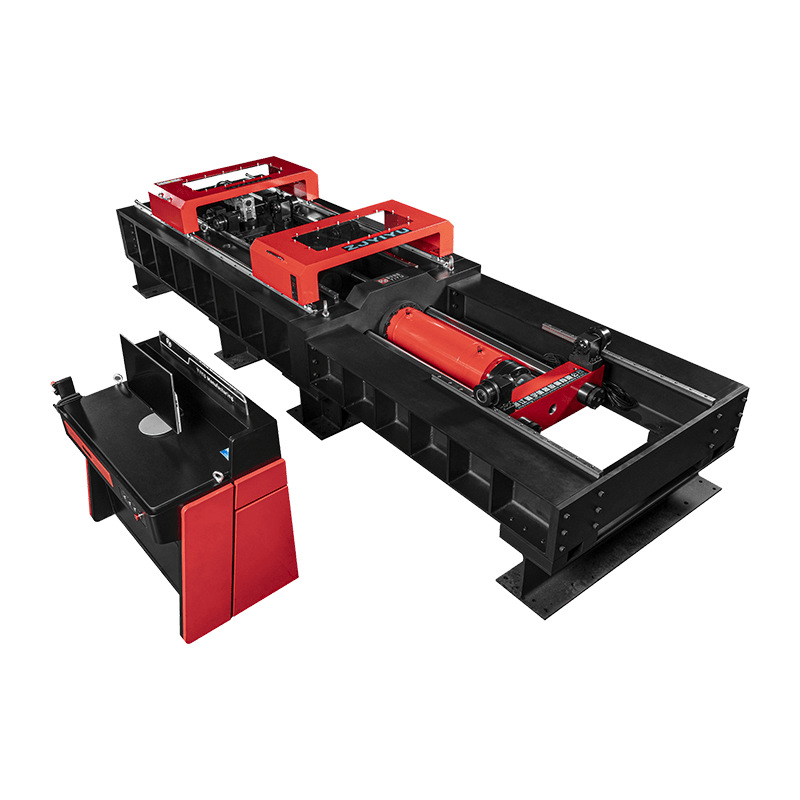Máquina de prueba universal servohidráulica controlada por microprocesador (horizontal)