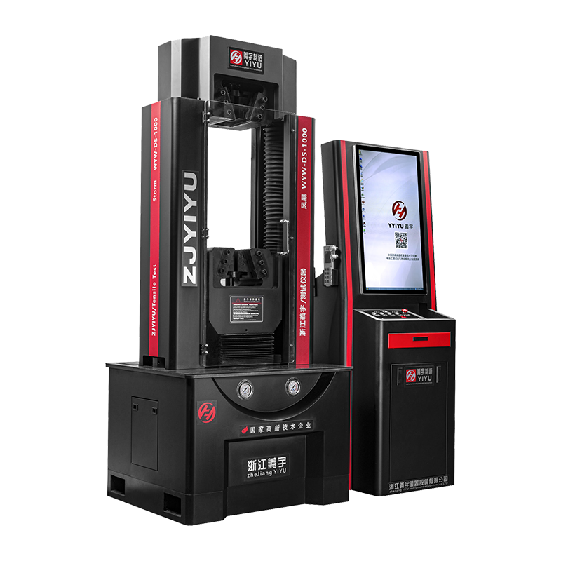 Máquina de prueba universal servohidráulica electrohidráulica controlada por microcomputadora sin vibraciones serie WYW-DS